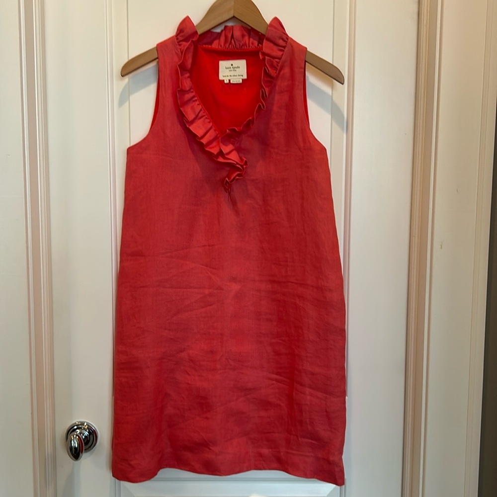 Kate Spade, New York linen tunic dress women’s size 4